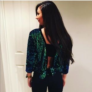 Sequin top